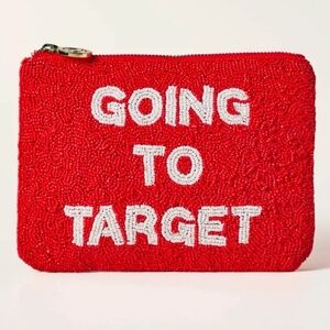 ♠️ Going to Target Beaded Red Clutch - Kate Spade New York x Target